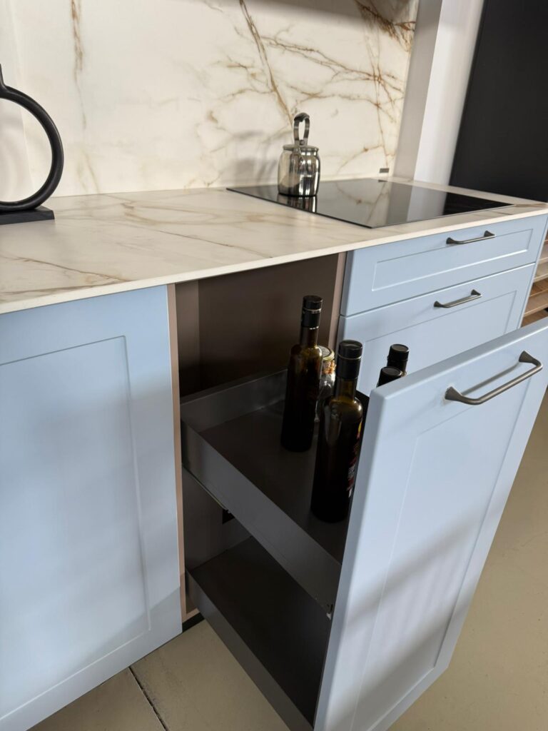 cocina azul
